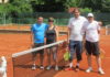 Žebrácký tenisový oddíl pořádal v červenci tradiční „Dopinknou“